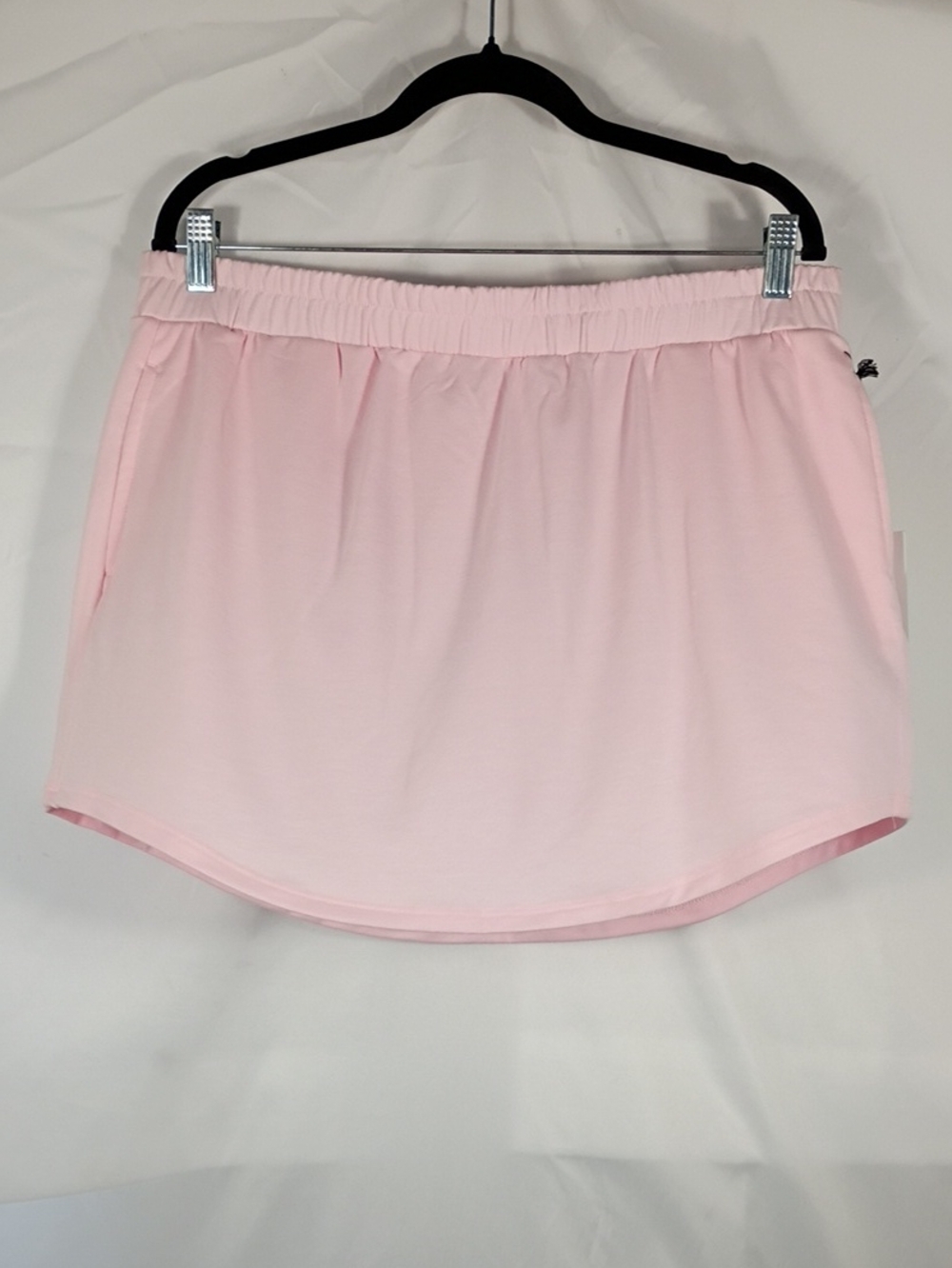 NWT Kyodan Ballerina Mel Soft French Terry Skort Size XL Light Pink Summer